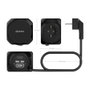 Aisens Regleta de Sobremesa ASPS-2A2C05-BK con 3 Tomas y 4 Puertos USB, Negro